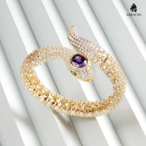 SWAROVSKI STONE SNAKE BRACELET