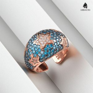 STAR SHAPED STONE RING